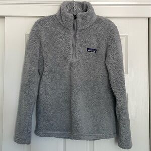 Patagonia Women's Los Gatos 1/4 Zip Fleece Jacket size XS in color Salt Grey
